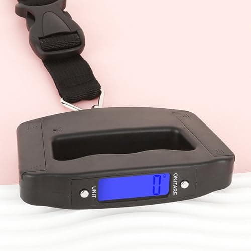 50kg Digital Handheld Weighing Scale with LED, Luggage Strap — view 5