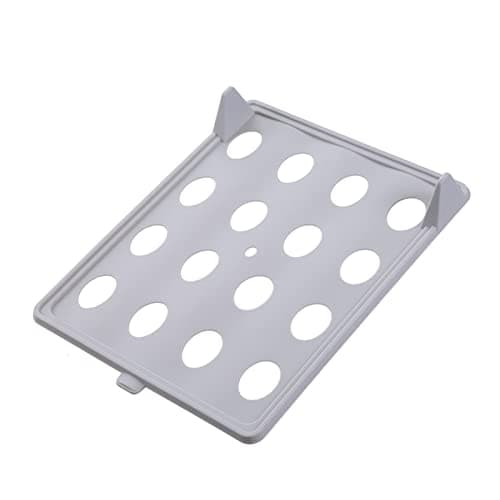 Aramox Clothes Organizer Tray, PP T Shirt Folding Board, Lightweight Clothing Shirt Folder with Smooth, Space Saving Stackable Storage for Closet Home Travel Users (Gray) — view 3