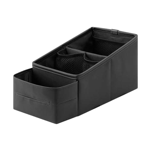 Ruhnjyg Car Storage Organizer Between Seats | Car Seat Organizer Front Seat,Automotive Organization for Truck Van Vehicle Road Trips Travel Outdoor Use