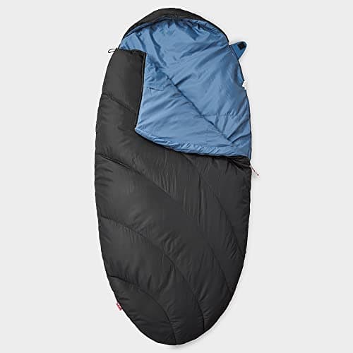 Pod Adult Sleeping Bag for Adults, Teens, Kids, 1 Person, 2 Season, Spacious, Comfortable, Warm, Portable, Indoor & Outdoor Use, Camping, Hiking, Backpacking, Travelling, Compression Bag (Black) — view 4