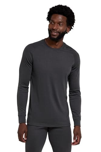 Mountain Warehouse Talus Mens Isotherm Base Layer Top Charcoal S — view 2