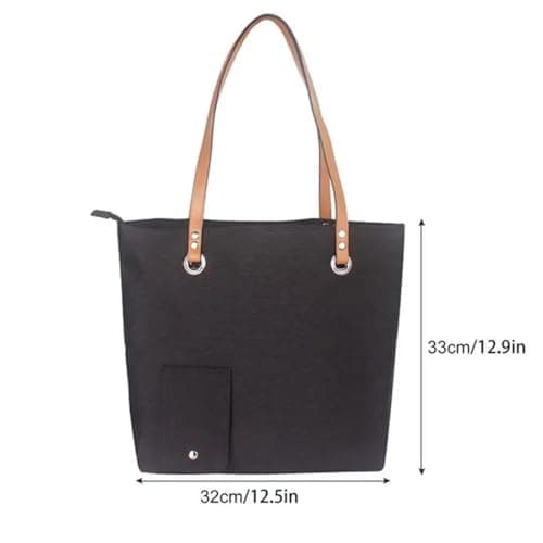 RZJZGZ Wine Tote with Drink Dispenser,Wine Cooler Bag Shoulder Bag,Black — view 4