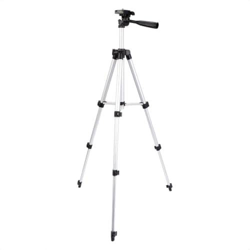 Extendable Travel Tripod for Phone and Telescope 110cm Silver