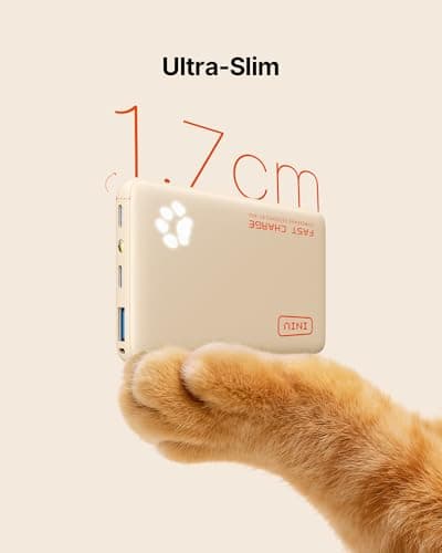INIU 45W Fast Charging Power Bank, 40% Smaller 10000mAh Portable Charger — view 2