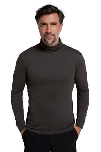 Mountain Warehouse Meribel Mens Thermal Baselayer Top Dark Gre L
