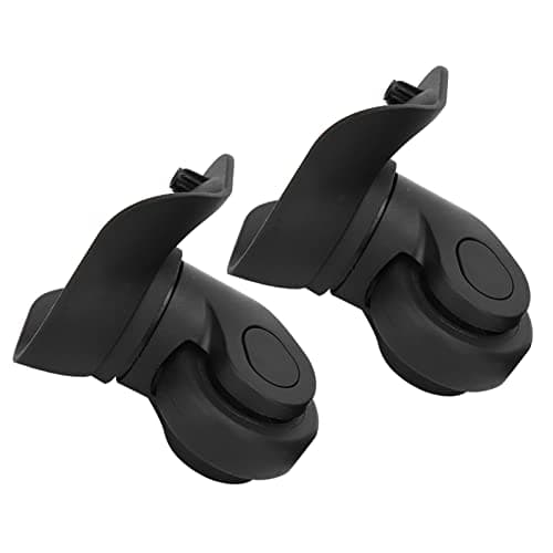 Alomejor A03 Black Suitcase Replacement Wheel Quiet Single Row Mute Luggage Wheel for Outdoor Travelers — view 4