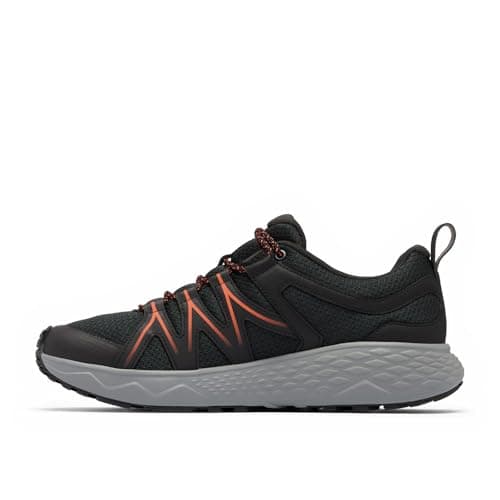 Columbia Men's Peakfreak Roam, Low Rise Trekking and Hiking Shoes, Black/Red Quartz, 11 — view 4