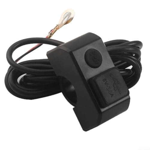 Waterproof Motorcycle USB Charger with Silicone Cover