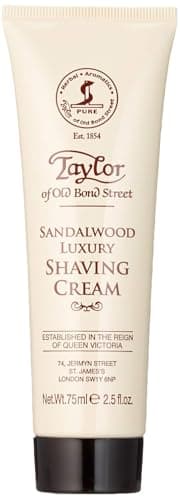 Taylor of Old Bond Street Sandalwood Shaving Cream Tube 75ml 2-Pack — view 2