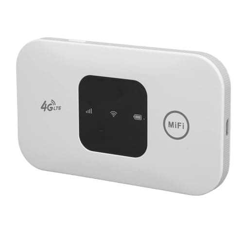 Portable WiFi Travel Router for Travel - 4G/5G Mobile WiFi Portable Hotspot Router with SIM Card Slot,Pocket-Sized MiFi Modem for Travel & Remote Work,4G LTE Mobile WiFi Hotspot for Outdoor (E)