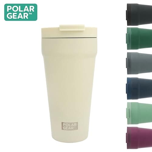 Polar Gear 470ml Coffee Cup Travel Mug, Insulated Coffee Cup w/Closure Lid — view 5