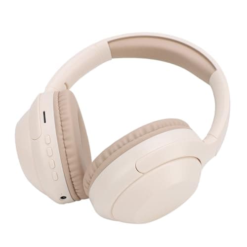 KIMISS Wireless Over Ear Headphones with Long Playtime, Deep Bass Stereo Sound, Noise Cancelling for Travel & Home Office, Supports 3.5mm Input (#12) — view 3