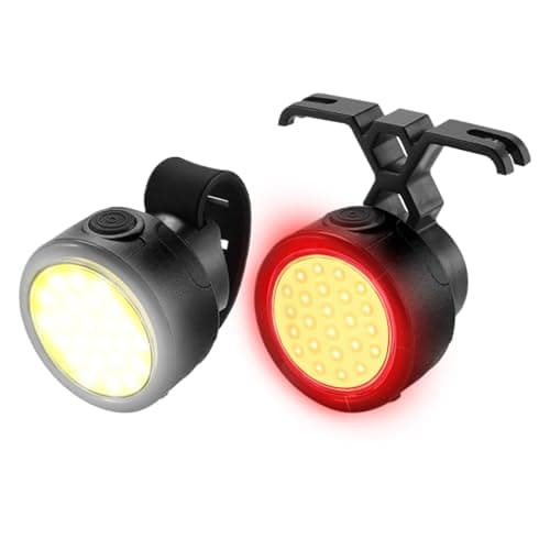Bike Headlight 3-Mode with Strap Waterproof Lamp