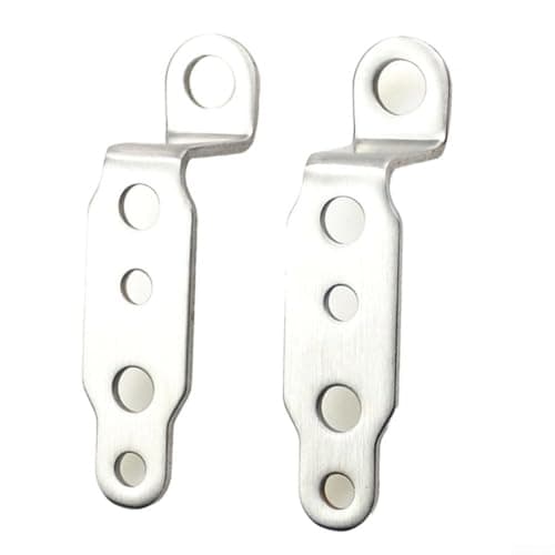 Stainless Steel Motorcycle Bracket Mount for GPS Units & Fog Lights - Long-Lasting Holder for Dirt Bike for atv Silver — view 4