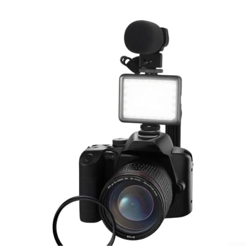 ABS Dual Lens Camera 3.0 Inch Screen 4K Video(white) — view 3