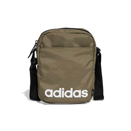 adidas Unisex Linear Organizer Waist Pack, olive strata/black/white, One size