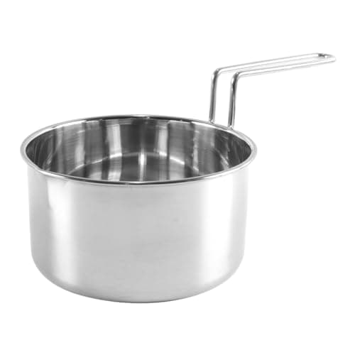 Durlo 1000ml Stainless Steel Camping Pot – Lid/Folding Handle/Pour Spout, W/Storage Bag (Outdoor Hiking) — view 3