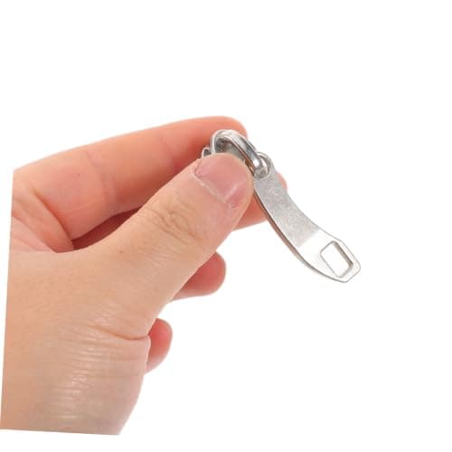 12pcs Silver Zinc Alloy Double Layer Suitcase Zipper Repair Kit — view 3