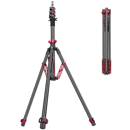 FreeSea Photography Light Stand 8.5ft Adjustable Aluminum Portable Tripod