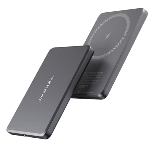 TEKRAT Slim Magnetic Power Bank for MagSafe, 5000mAh Aluminium, 20W PD — view 2