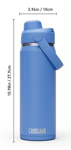 CamelBak Thrive Chug Insulated Stainless Steel Water Bottle Sky Blue, 20oz — view 4