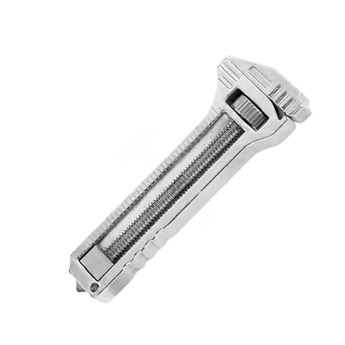 Qcwwy Multitools H Icrafts Tool Wrench with Adjustable Wrench and Measuring Tape for Camping Hiking Travel and Everyday Carry Compact Multifunctional Tool Portable Multi Crafts — view 4