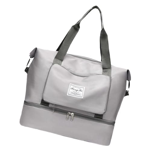 Carry on Duffel Bag Foldable Organizer Bag, Reinforced Handle — view 6