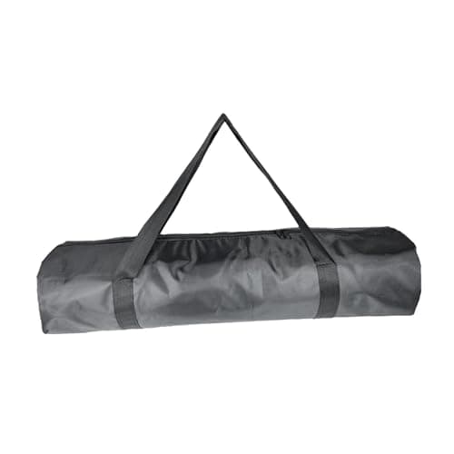 QUILSTM Heavy Duty Roll Up Storage Handbag Outdoor Carry Bag Loading And Unloading Camping Supplies Sturdy And Durable Roll Up Table Sleeping Bag Storage, Black, 72x20x20cm — view 2