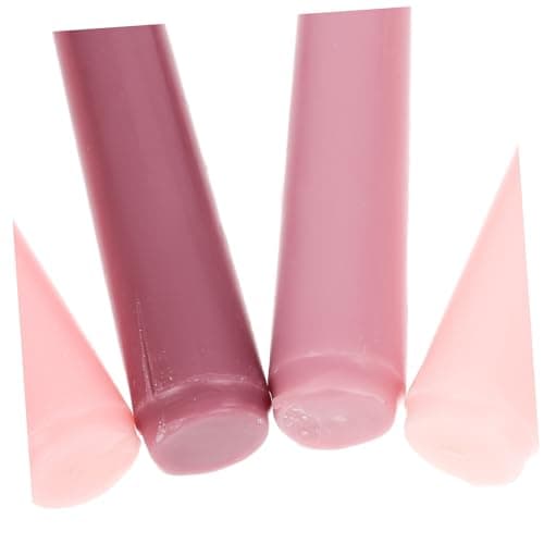 Abaodam Long Pole Design Candle Romantic Scented Candle 4Pcs Nordic Soft Gradient Color Paraffin Wax for Romantic Day Dinner Wedding Party Decoration — view 3