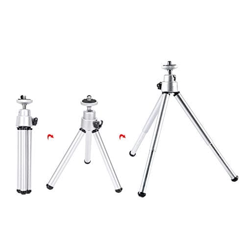Dpofirs Mini Telescope Tripod, Aluminium Alloy Anti-Shake 3 Pack
