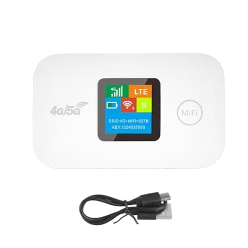 Qxckyag Mobile Hotspot 4G/5G Router for Car and Travel Use Everywhere