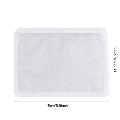 Body Warmer Stick, 10pcs Adhesive Warm Sticker Patch Foot Warmers Heating Pad Self-Adhesive Winter Warm Paste for Hand Warmers Pad, for Travel, Home and Office — view 5