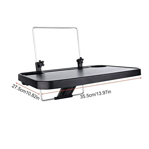 Car Seat Organiser Car Table, Foldable Back Seat Headrest Tray With Hook — view 5
