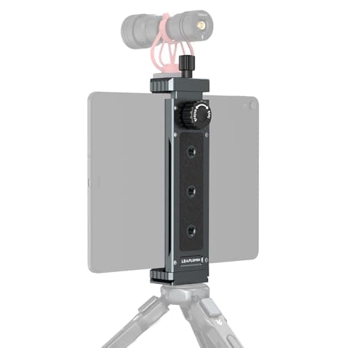 Leaplumin iPad & Tablet Tripod Mount for iPad Mini & Most Tablets