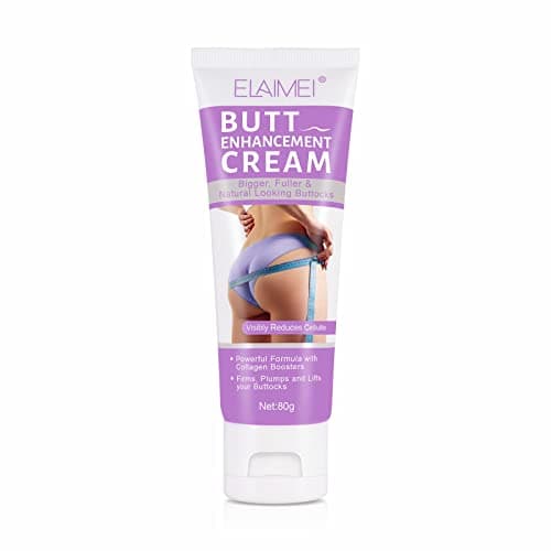 Butt Enhancement Cream, Natural Butt Lifting Plumping Firming Cream with Collagen Boosters, Reduce Cellulite & Sagging Hips, Moisturising Body Cream for Fuller Peachy Buttocks Hip Skin