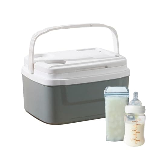 Car Cooler Handle Leakproof Ice Chest Lunch Box Food Drink Beverages
