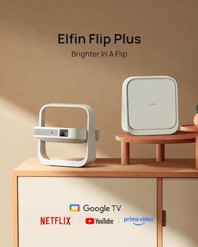 XGIMI Elfin Flip Plus 1080P Home Video Mini Smart Portable Projector — view 2