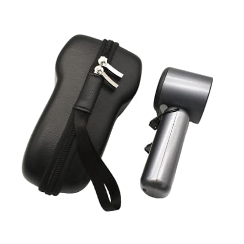 BCEPDCHR Hard Travel Case for Braun Series 1/Series3/Series 5/Series 7/Series 9 Philips Series S1000/S3000/S5000/S7000/S9000 Razor Shaver,JISULIFE Handheld Fan Pro1S/ F8X/F8/FA55 (Black Zipper Strip) — view 4