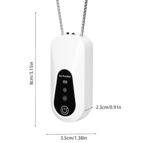 Personal Air Filter Rechargeable Quiet Personal Wearable Battery Filter — view 6