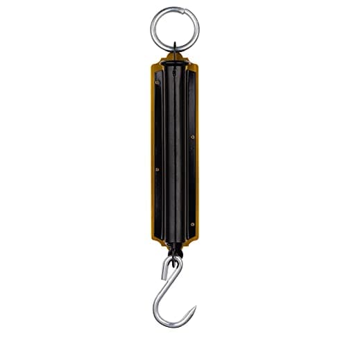 Jazooli Hanging Weight Scale - Commercial, Luggage Scale, Suitcase Weighing Scales with Metric and Imperial Measurements -Heavy Duty Design Camping & Travel Essentials 50 KG — view 3