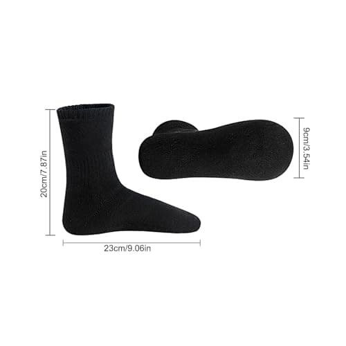 Winter Thermal Feet Electric Socks, 10000mAh Rechargeable Heated Socks, Heat Settings Foot Warmer, 360° Warm Heating Ski Stock, for Cold Camping Hiking Skiing Cycling Outdoor Work — view 5