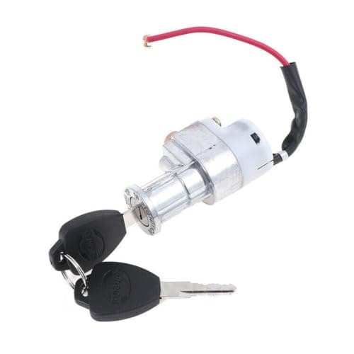 Bbajszx Anti Theft Cylinder Battery Pack 10mm Diameter 16mm Length for Electric Bike Motorcycle Scooter Anti Theft Ignition Cylinder with — view 5