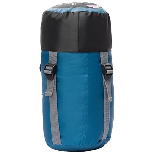 Trespass Adults Lightweight Sleeping Bag Vista Rich Teal One Size — view 2