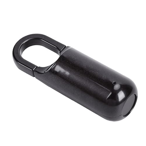 Asixxsix Fingerprint Lock, Quick Unlock Easy Setup Biometric Lock, Digital Padlock with USB Rechargeable for Suitcase Luggage Backpack Gym Locker Zinc Alloy Body 10 Fingerprint Capacity — view 2