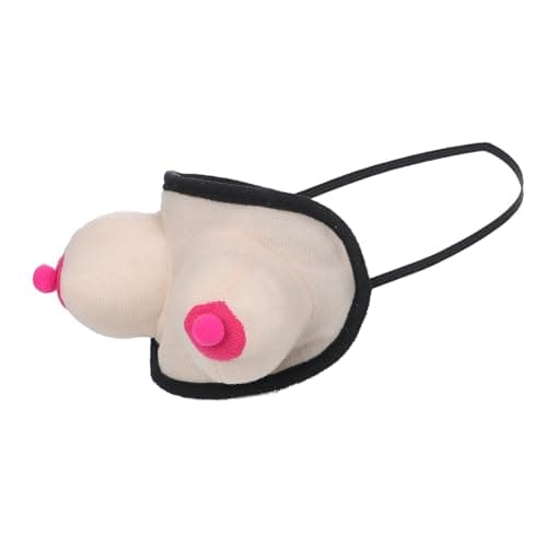 Faxianther Funny Prank 3D Blindfold Eye Mask Bachelorette Party Night Club Bar Crazy Eyemask Halloween Cosplay Honeymoon Couples Game Eyewear Props Costume Accessory Cozy Blackout Sleep Mask Eyeshade — view 3