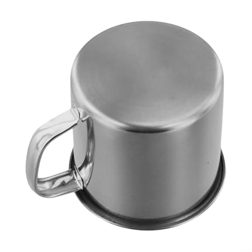 304 Stainless Steel Travel Mug Coffee Tea Cup for Camping Home Office Kitchen Dining Water Milk Tumbler Scratch Resistant Rust Multiple Sizes — view 6