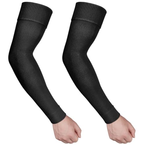 Ailaka 20-30 mmHg Compression Arm Sleeve for Men Women, Graduated Support