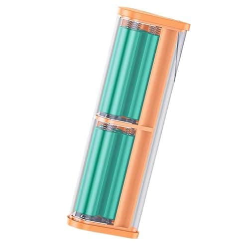 Erpmlyo Power Bank Case 22.5W Fast Charge 6x18650 Battery Storage Orange