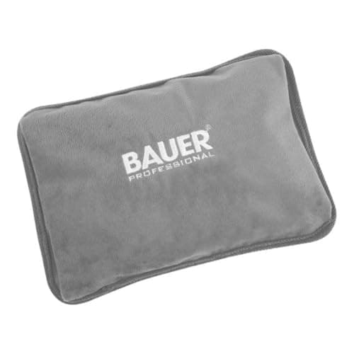 Bauer Professional 38969 Rechargeable Electric Hot Water Bottle/Grey/Soft Touch Fleece Cover/Hand Warmer/Rechargeable / 3 Colours — view 2