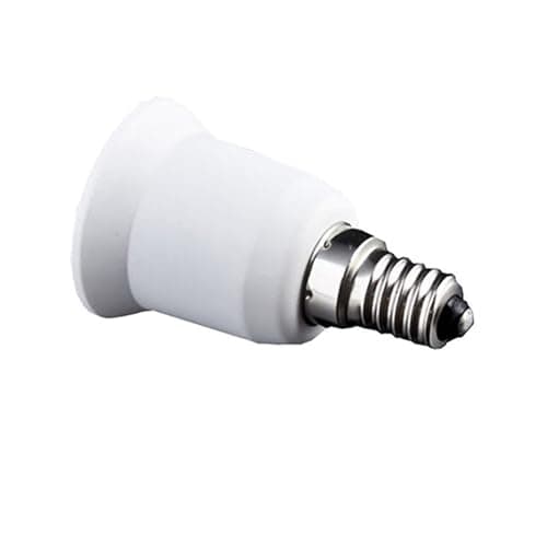TWDRTDD E14 to E27 Light Adapter Socket Base Converter for Light Lamp Bulb Holder Fitting (Pack of 3) — view 5